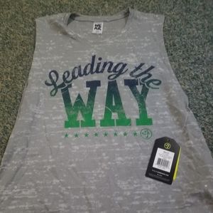 Zumba instructor muscle tank